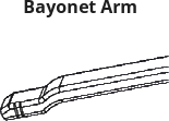 A6 Adapter for Bayonet Arm