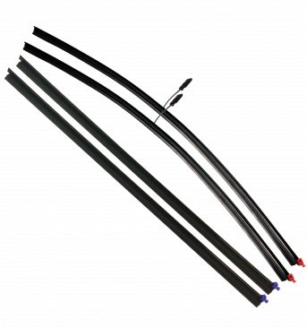 ThermalBlade® FLEET PACKAGE Heated Wiper Kit (2 Complete Blades + 2 Heated + 2 Unheated Squeegee Modules, Control Module, Wire Harness and Install Kit)